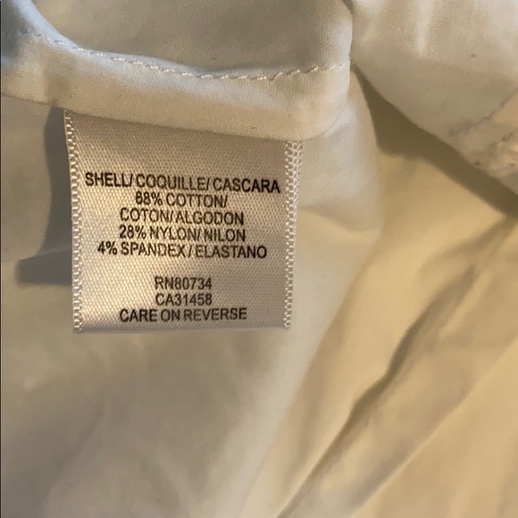 BCBG white shirt with bow - Picture 7 of 8